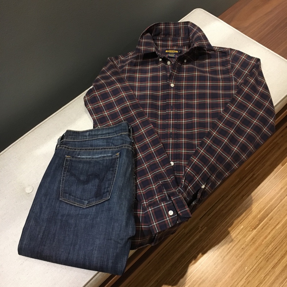 Rugby Ralph Lauren Plaid Button Down